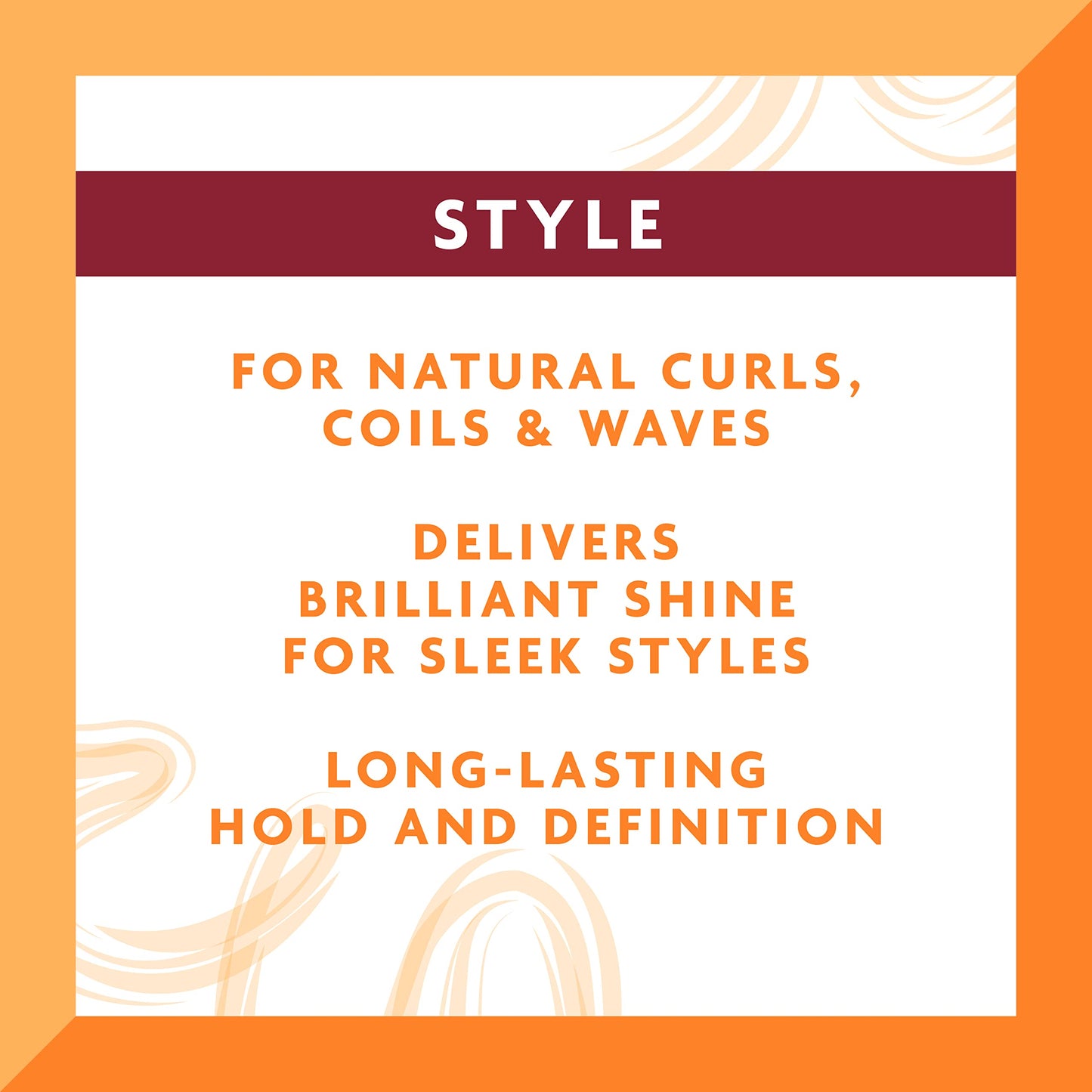 White Smoke Cantu Shea Butter for Natural Hair Curling Custard, 12 Ounce