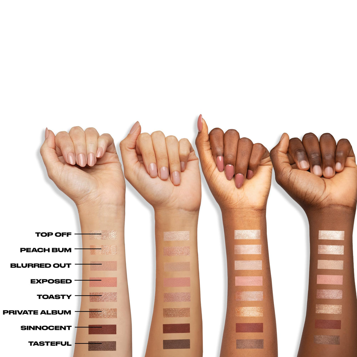 White Smoke Urban Decay Naked Eyeshadow Stick - Champagne Shimmer Shadow (Top Off)