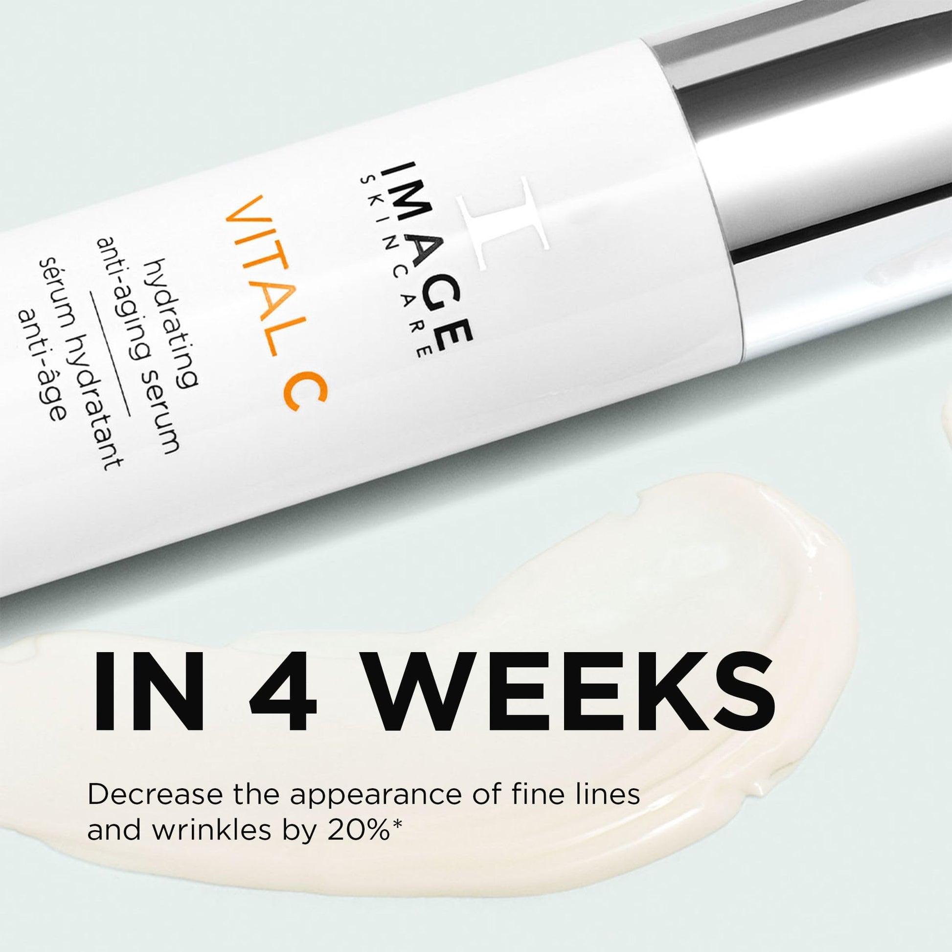 Lavender IMAGE Skincare, VITAL C Hydrating Face Serum, with Vitamin C and Hyaluronic Acid, to Brighten, Tone and Smooth Appearance of Wrinkles, 1.7 fl oz