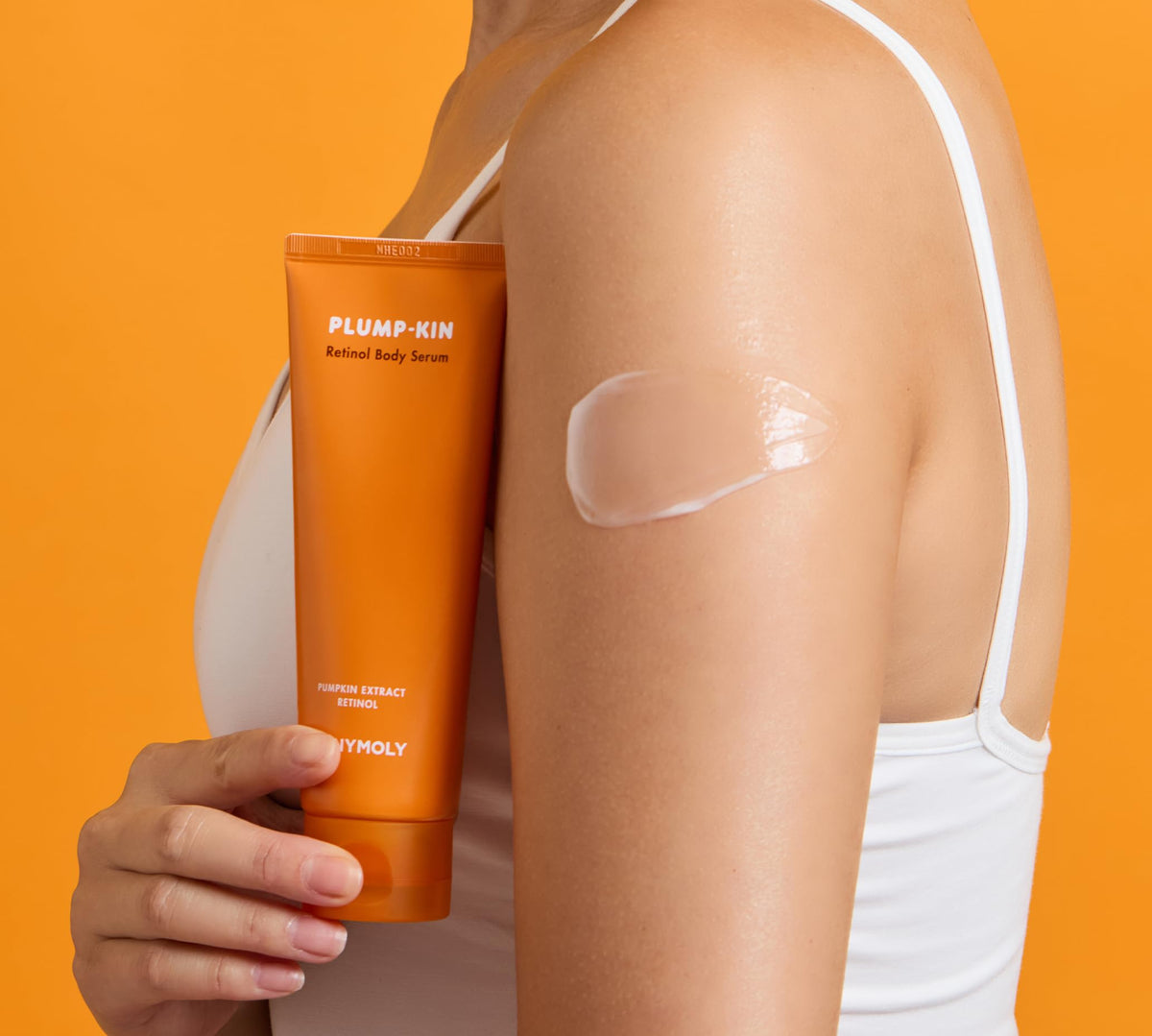 Goldenrod TONYMOLY Plump-kin Retinol Body Serum - Firming Pumpkin, Hyaluronic Acid