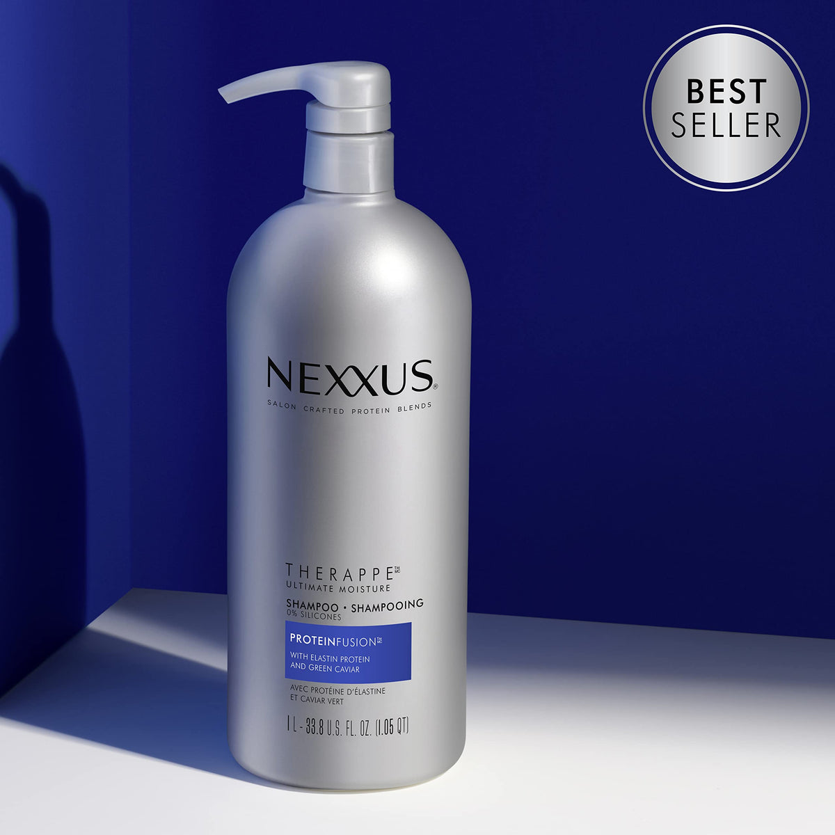 Midnight Blue Nexxus Shampoo, Therappe, 33.8 oz
