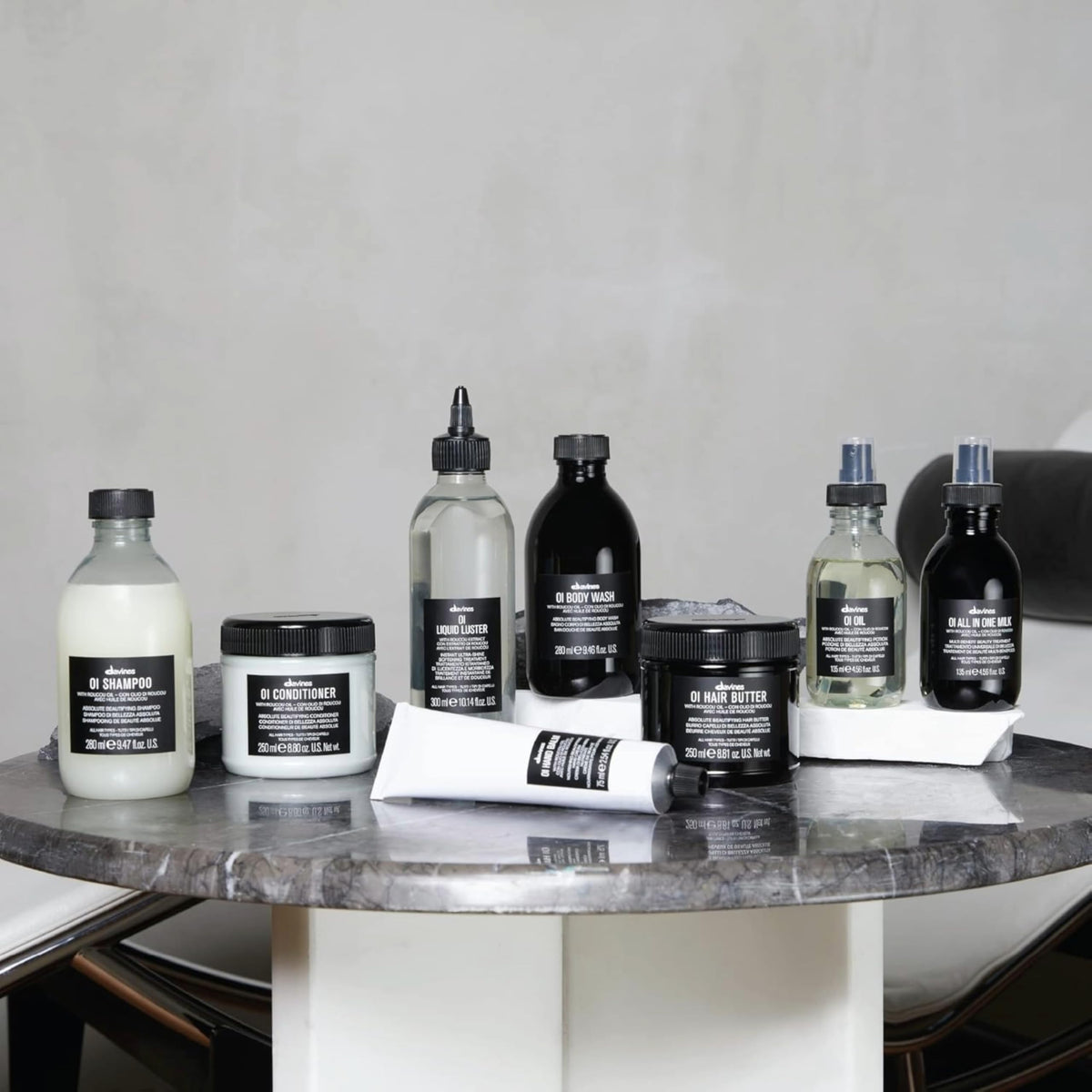 Gray Davines OI Hair Butter Smoothing Deeply Nourishing Mask For All Hair Types