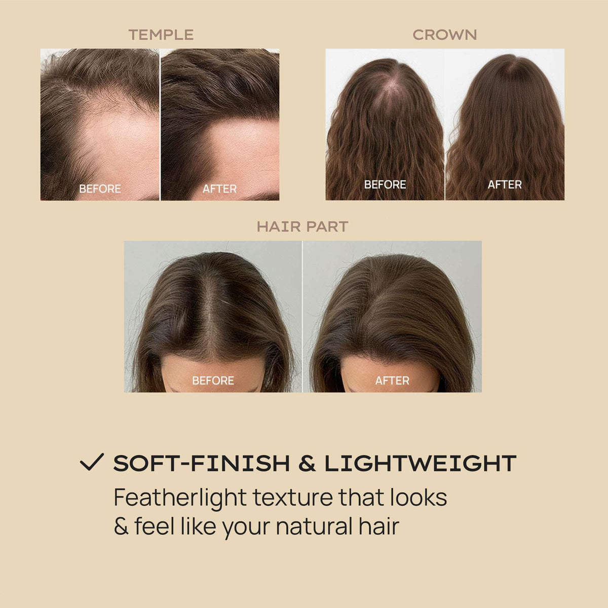 Wheat Style Edit Hair Building Fibers, Dark Brown, 0.88oz