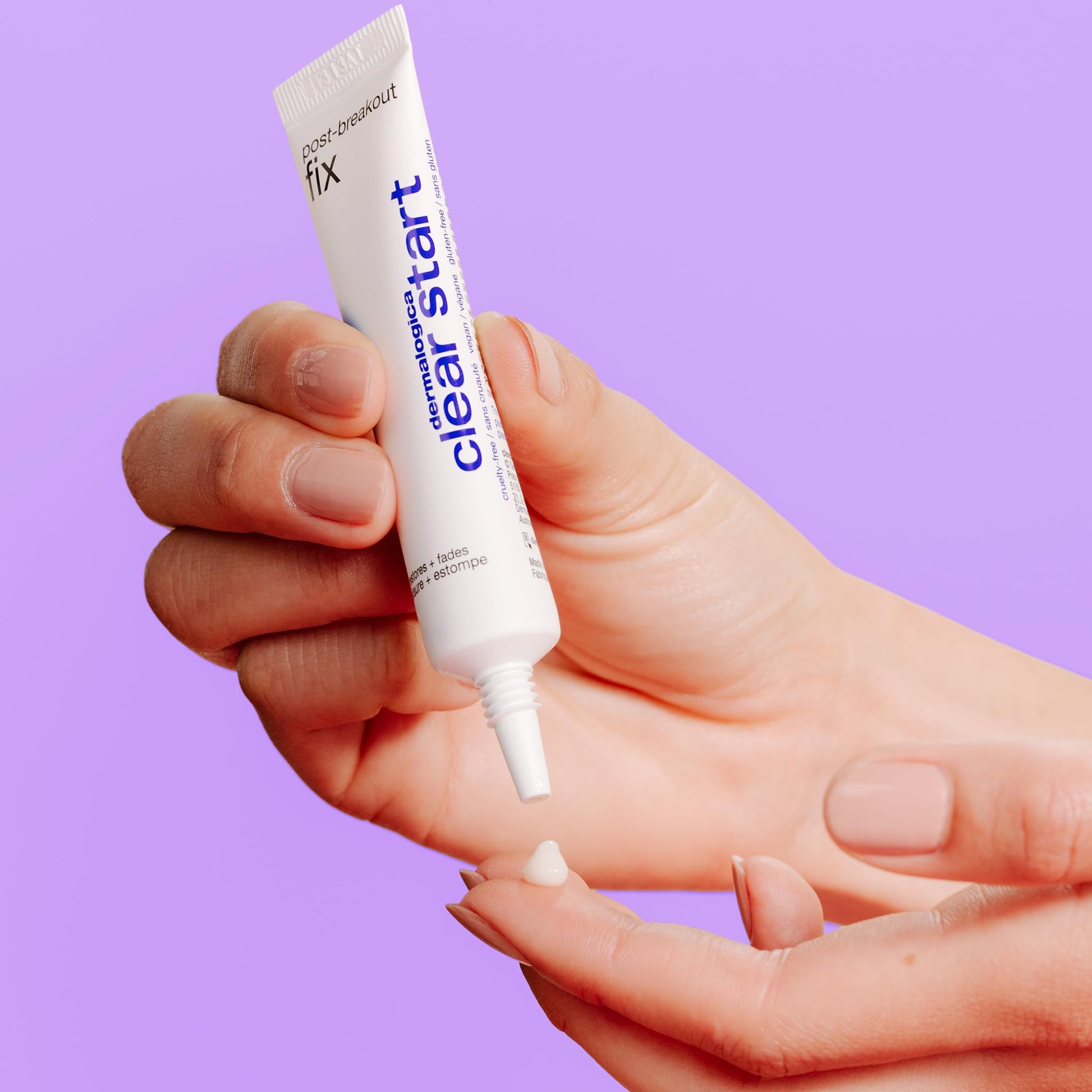Plum Dermalogica Clear Start Post-Breakout Fix, Acne Dark Spot Treatment with Salicylic Acid, Squalene & Hexylresorcinol, Fade + Brighten Acne Marks