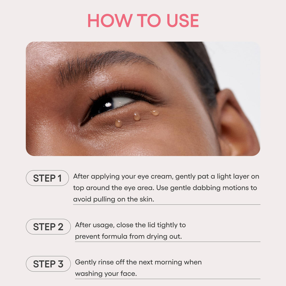 Misty Rose LANEIGE Bouncy & Firm Eye Sleeping Mask