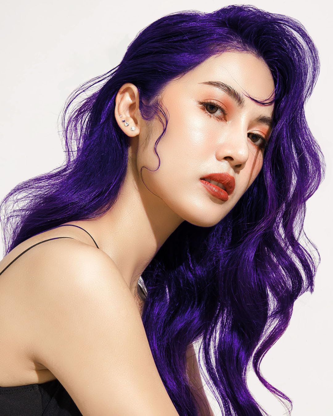 Misty Rose Lunar Tides Semi-Permanent Hair Color (43 colors) (Dark Violet, 8 fl. oz.)
