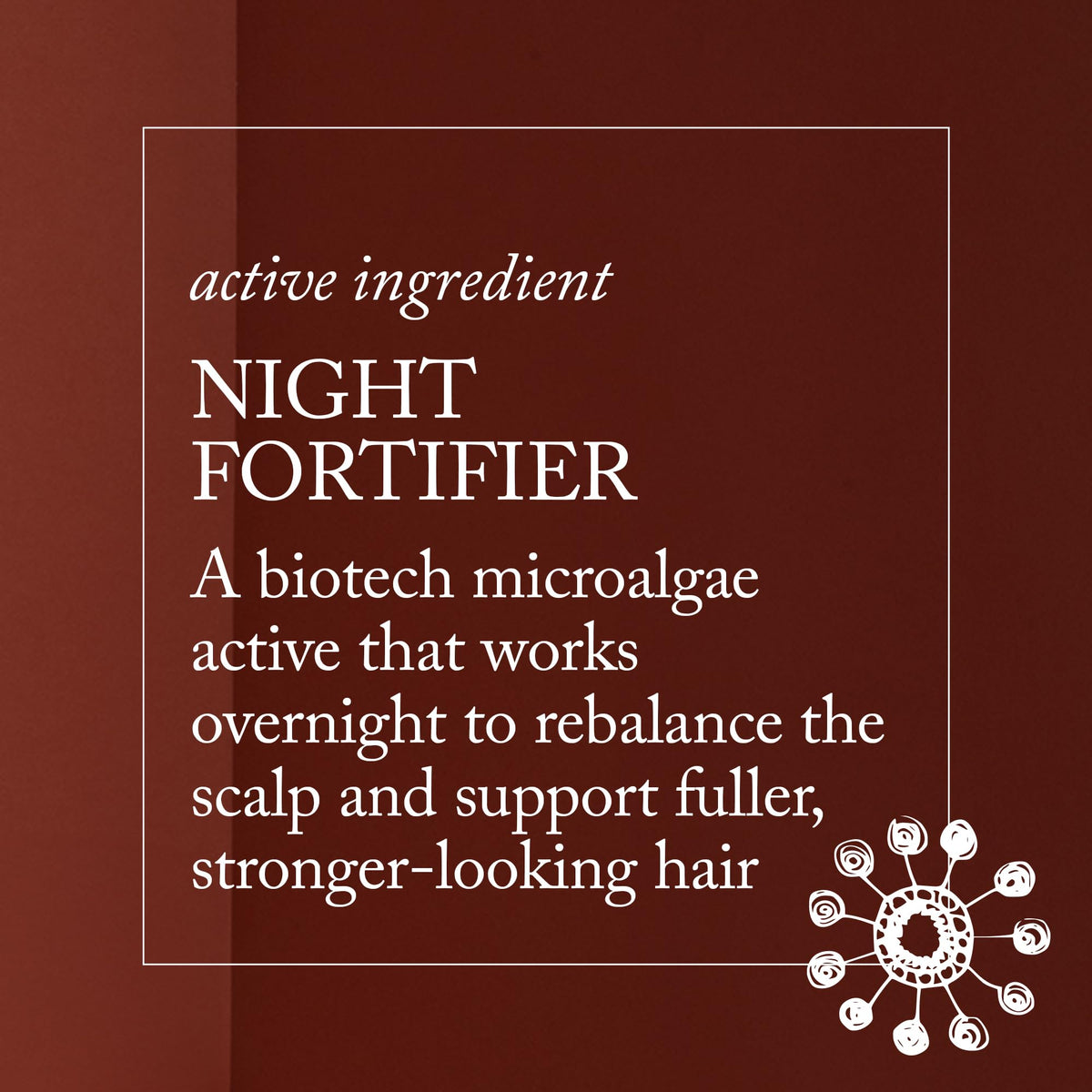 Dark Red Davines Naturaltech Energizing Overnight Serum