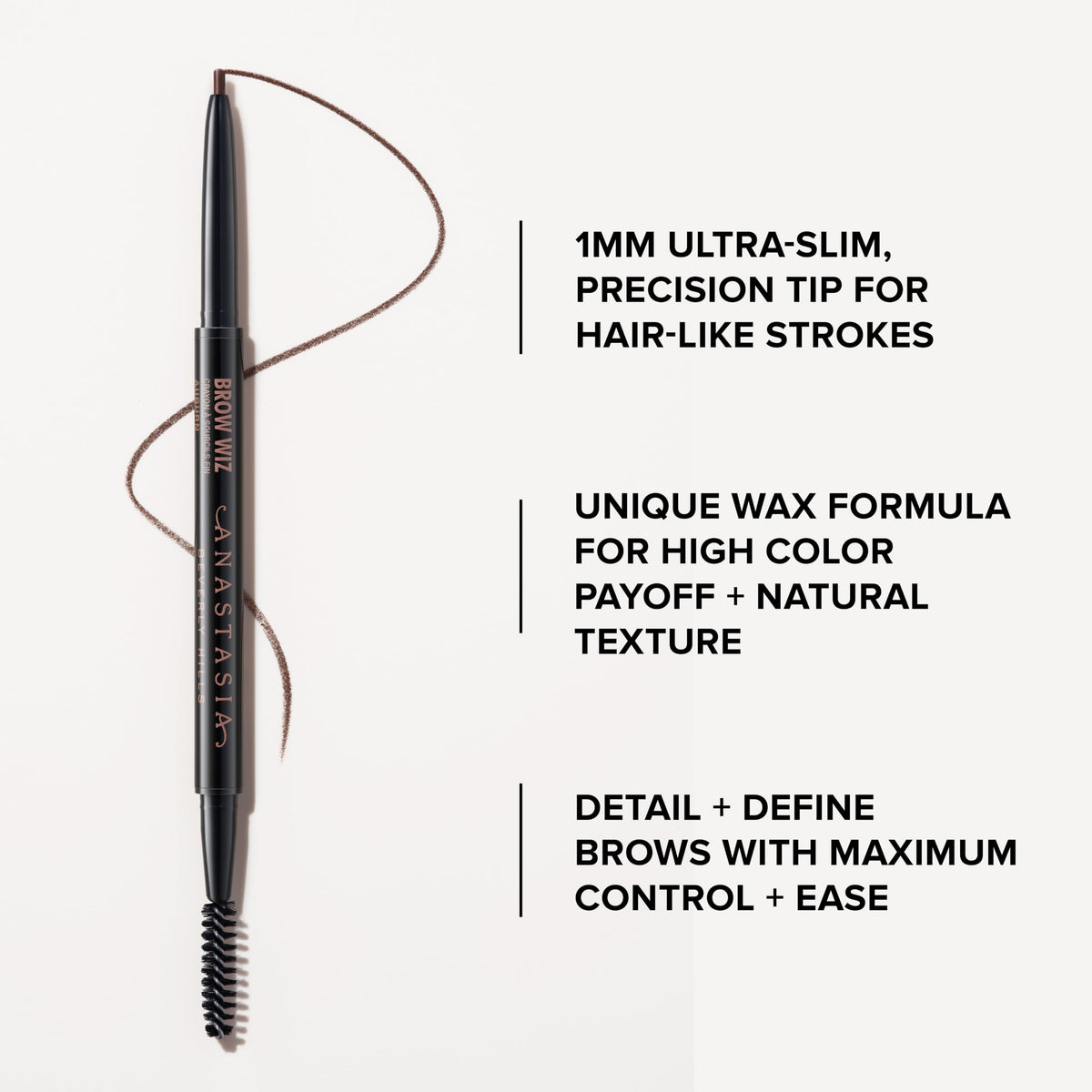 White Smoke Anastasia Beverly Hills - Brow Wiz Ultra-Slim Precision Eyebrow Pencil