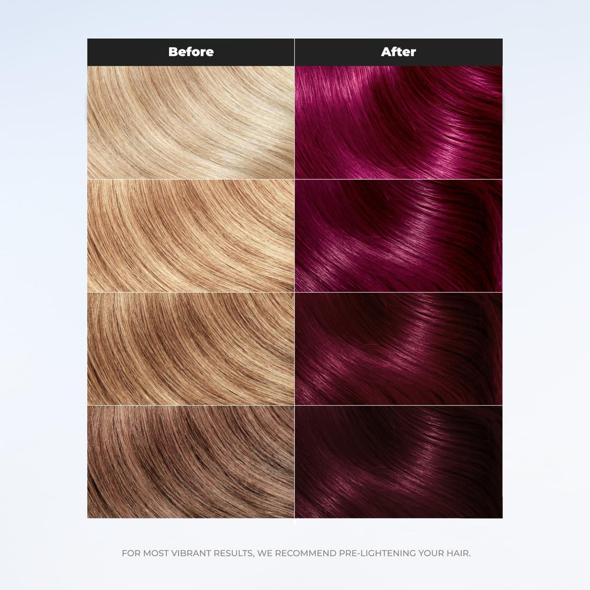 Black XMONDO Color Berry Depositing Mask, Red Purple Hair Dye, 8 Fl Oz