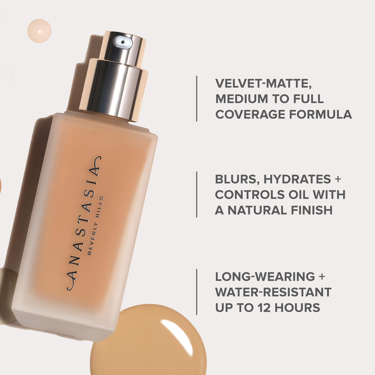 Misty Rose Anastasia Beverly Hills - Impeccable Blurring Matte Liquid Foundation