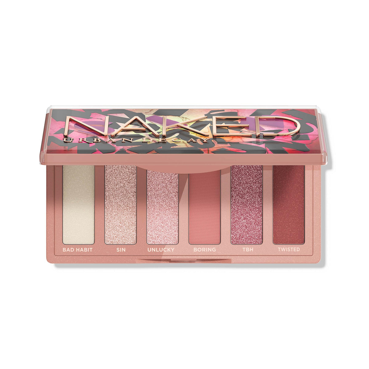 Rosy Brown Urban Decay Naked Mini Blush-toned Neutral Eyeshadow Palette - Sin