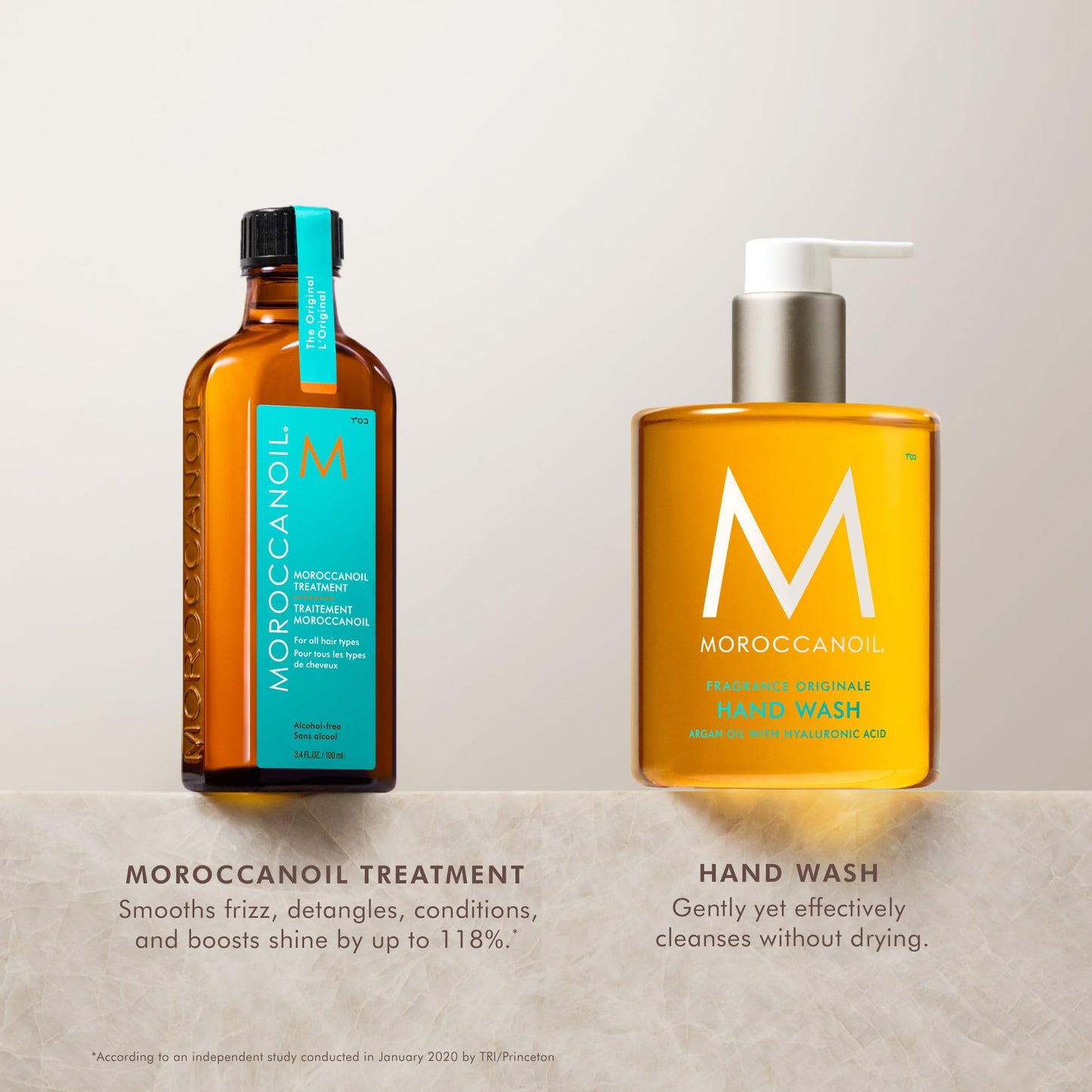 Lavender Moroccanoil Treatment Hair Oil & Hand Wash Gift Set