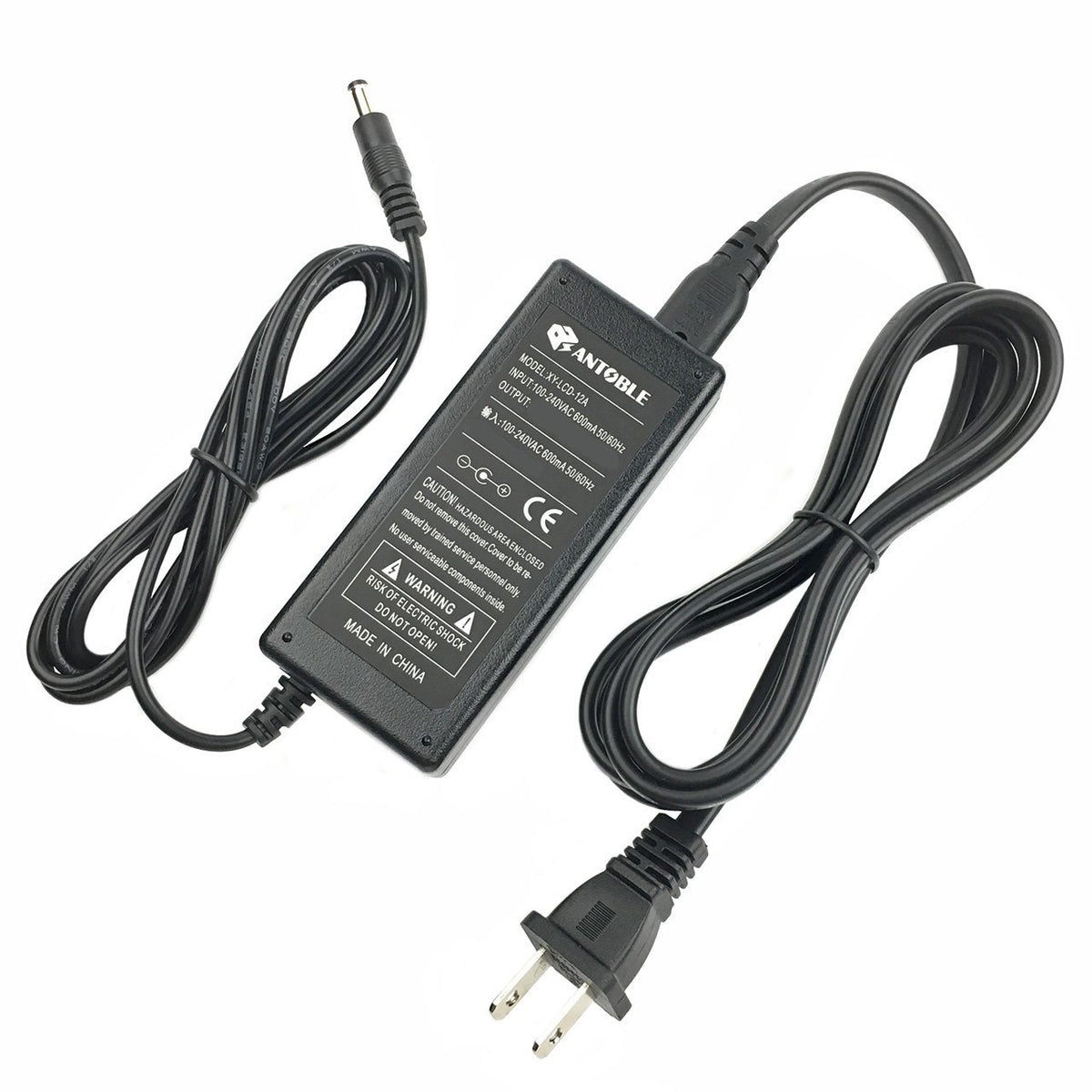 White Smoke ANTOBLE 11ft Cord AC/DC Adapter for OPI LED Lamp GC900 GL900 Model PS 1065-300T2B200 O.P.I PA1065-294T2B200 Opt 29V 29.5V Charger Power Supply
