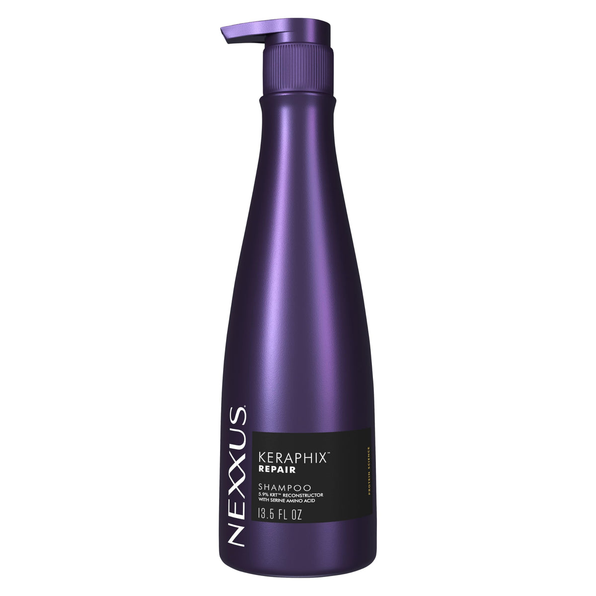 White Smoke Nexxus Keraphix Shampoo for Damaged Hair Keraphix with ProteinFusion Silicone-Free with Keratin Protein and Black Rice 13.5 oz
