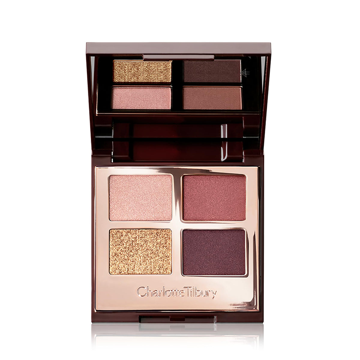 Black Charlotte Tilbury Bigger, Brighter Eyeshadow Palette