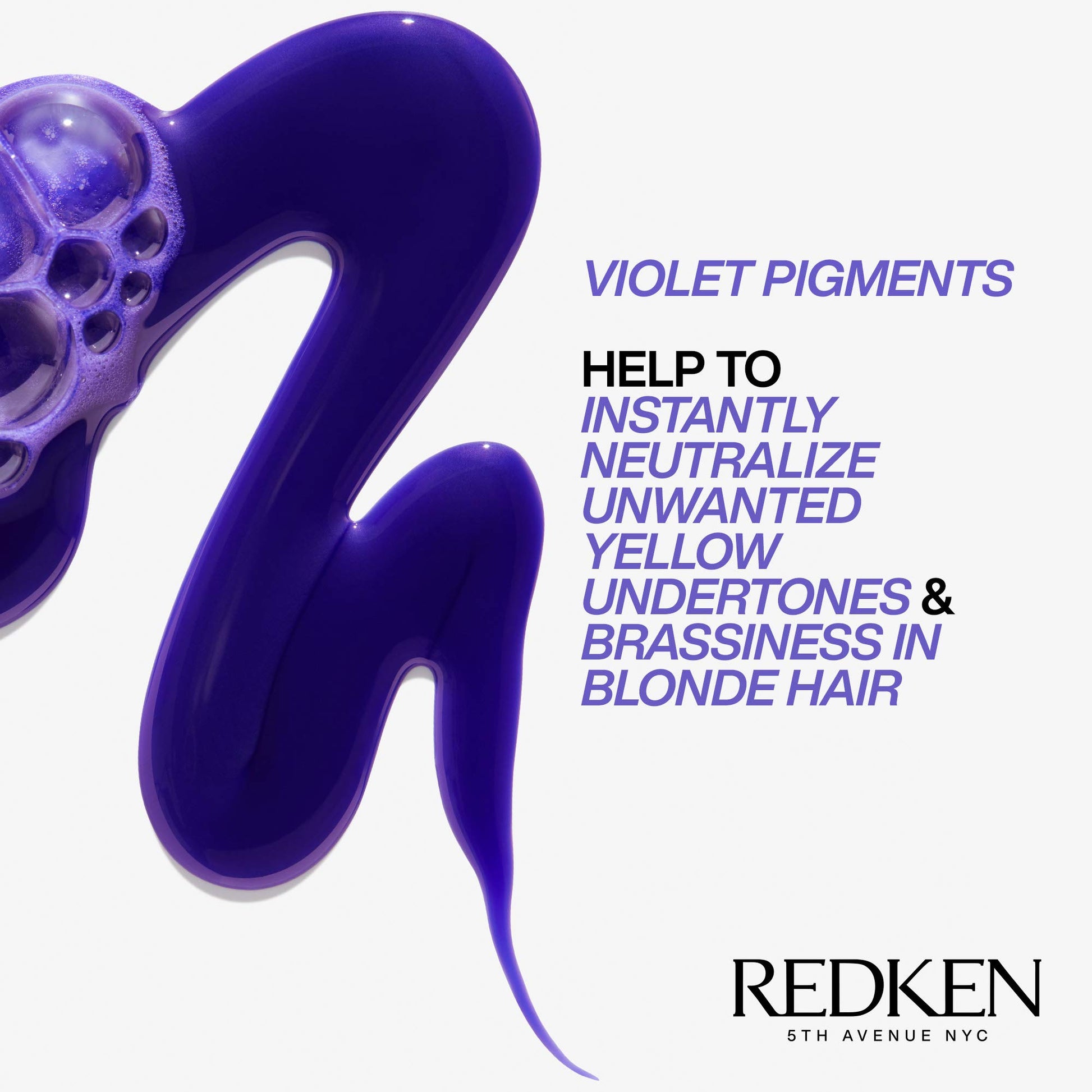 White Smoke Redken Color Extend Blondage Color Depositing Purple Shampoo, Conditioner and Anti-Brass Mask Set For Blonde Hair - Neutralizes Brassy Tones In Blonde Hair With Citric Acid