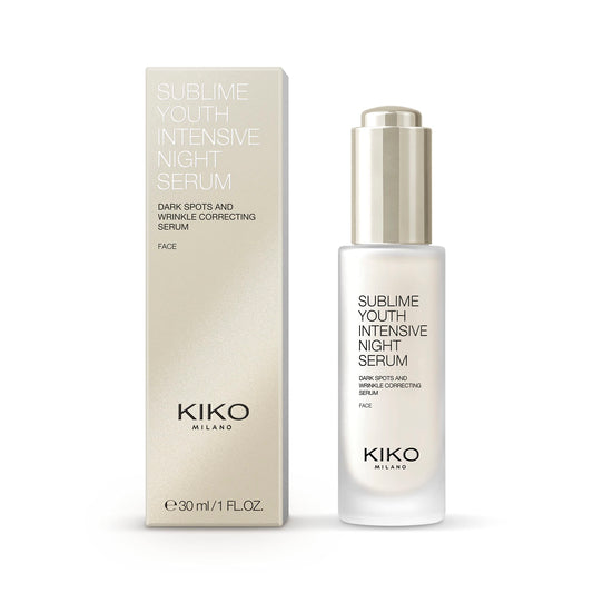 White Smoke KIKO Milano Sublime Youth Day | Wrinkle Correcting And Nourishing Day Cream With Retinol - Spf 15