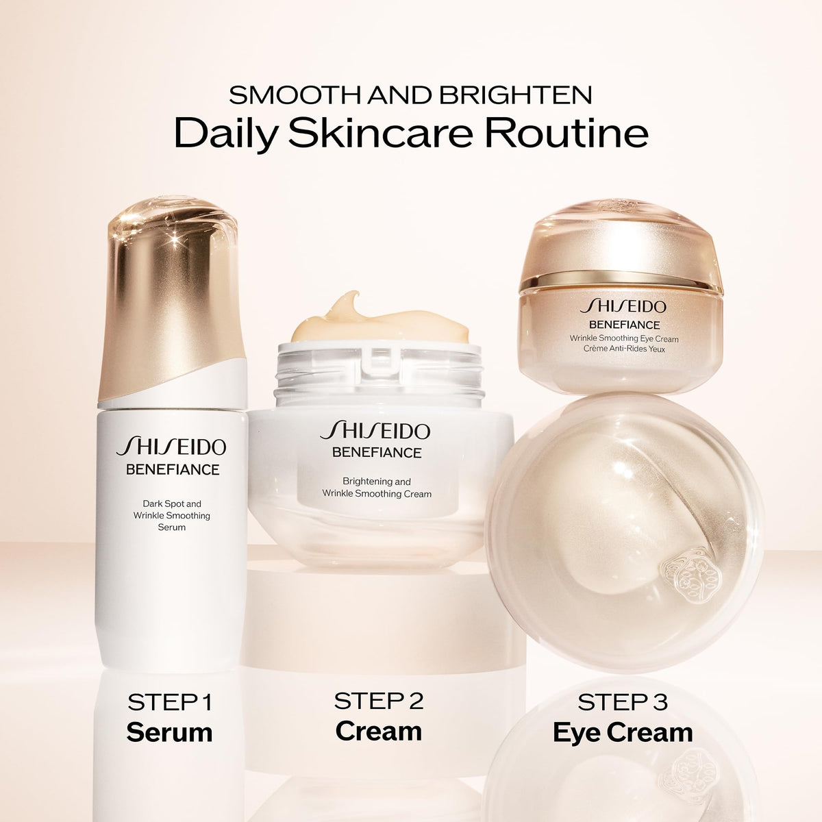 White Smoke Shiseido Benefiance Dark Spot and Wrinkle Smoothing Face Serum - 30 mL - Visibly Improves Dark Spots & Wrinkles with Niacinamide & Plant-Based Retinol - 8HR Hydration - Non-Comedogenic, All Skin Types