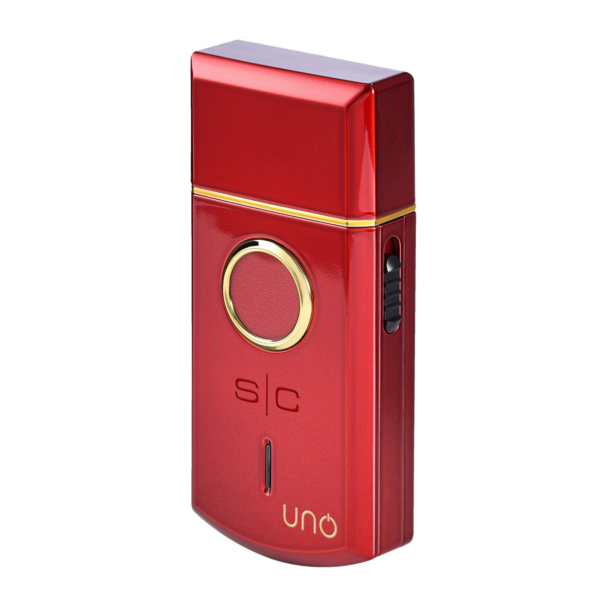 Firebrick StyleCraft Uno Cordless Single Foil Shaver, Mini Travel Size, Portable, Gold Titanium Premium Head, Turbocharged Motor