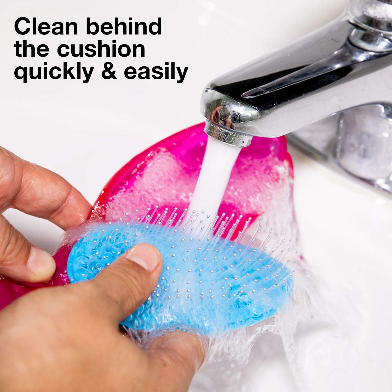 White Smoke Olivia Garden Aurora Detangler Brush for Wet and Dry Fine to Medium Hair - Detangling Brush for Women, Men, Kids – Aurora Rainbow