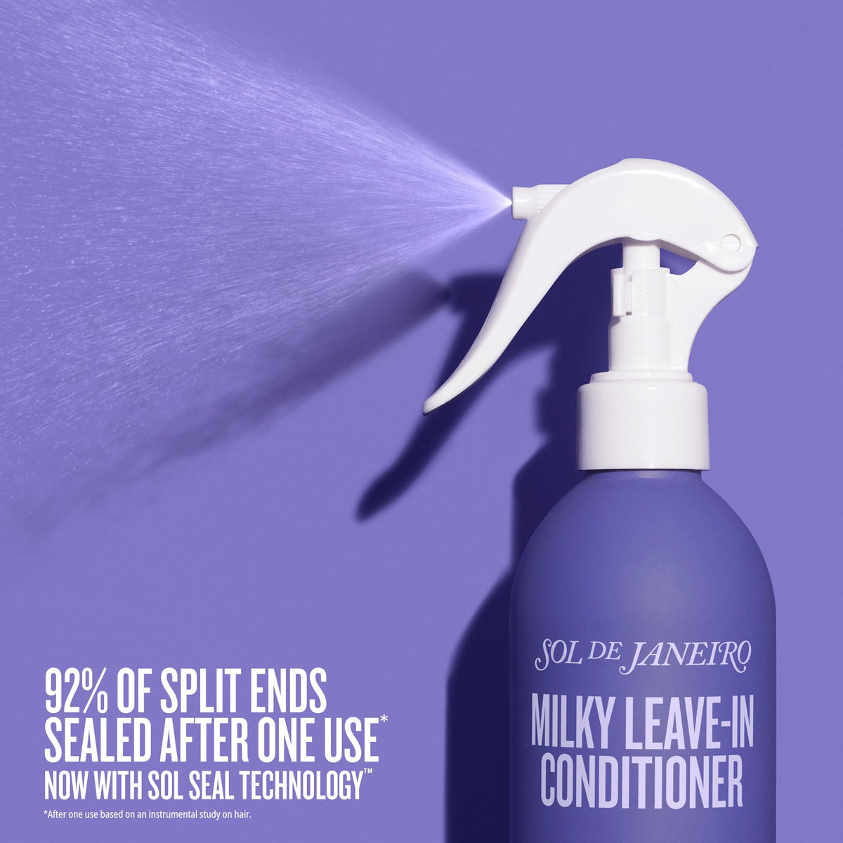 Medium Purple Sol de Janeiro Milky Leave-In Conditioner (2.03 Ounce, Cheirosa 59)