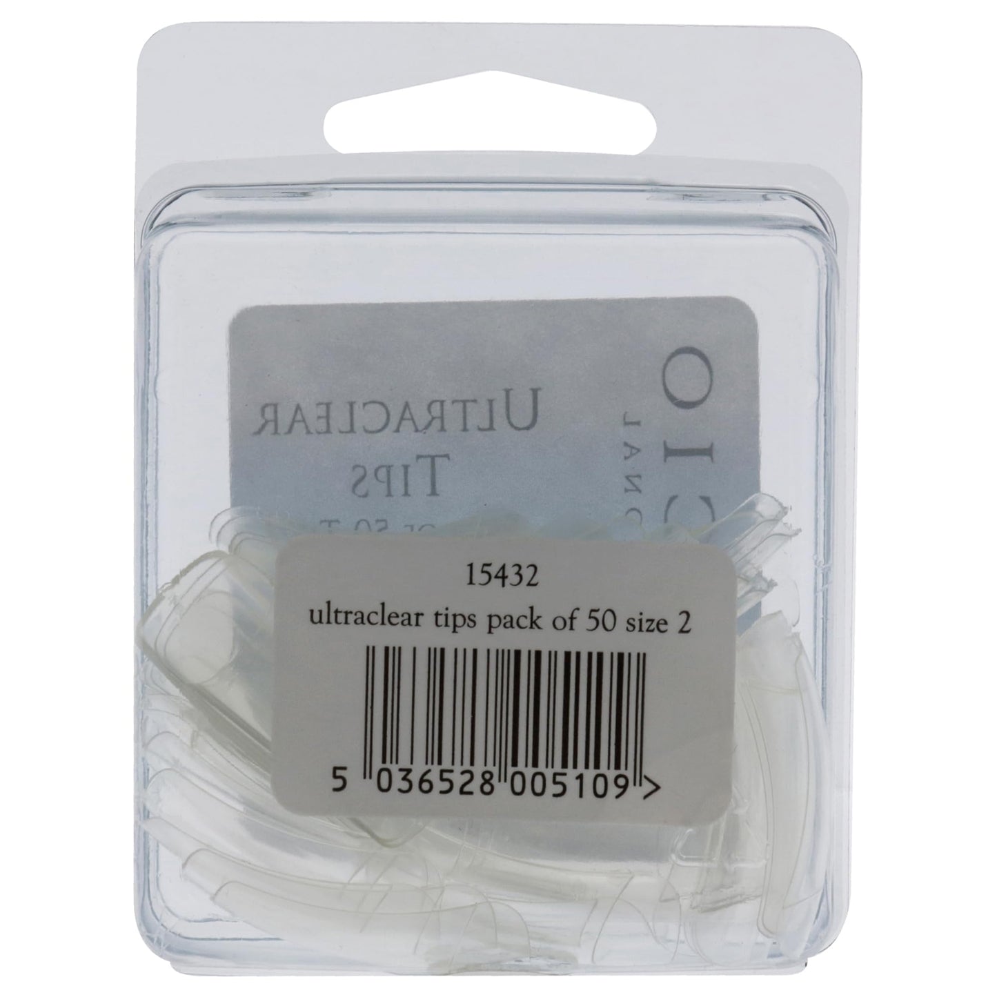 Light Gray Cuccio Pro Ultraclear Tips - 2 50 Pc, 50count