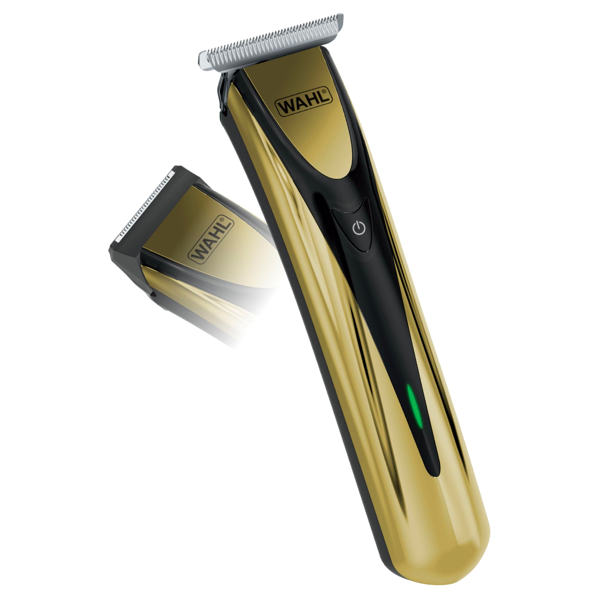 White Smoke Wahl Lithium-Ion Cordless Rechargeable Edge & Detail Shaver and Beard Trimmer for Men with USB Charging – Model 3025950