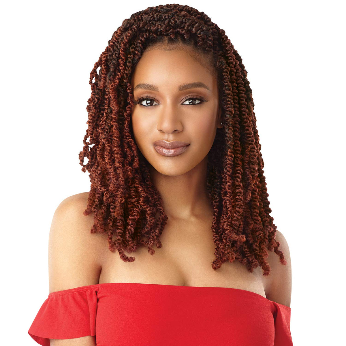 White Smoke MULTI PACK DEALS! Outre Crochet Braids X-Pression Twisted Up Wavy Bomb Twist 12" (1-PACK, 1)