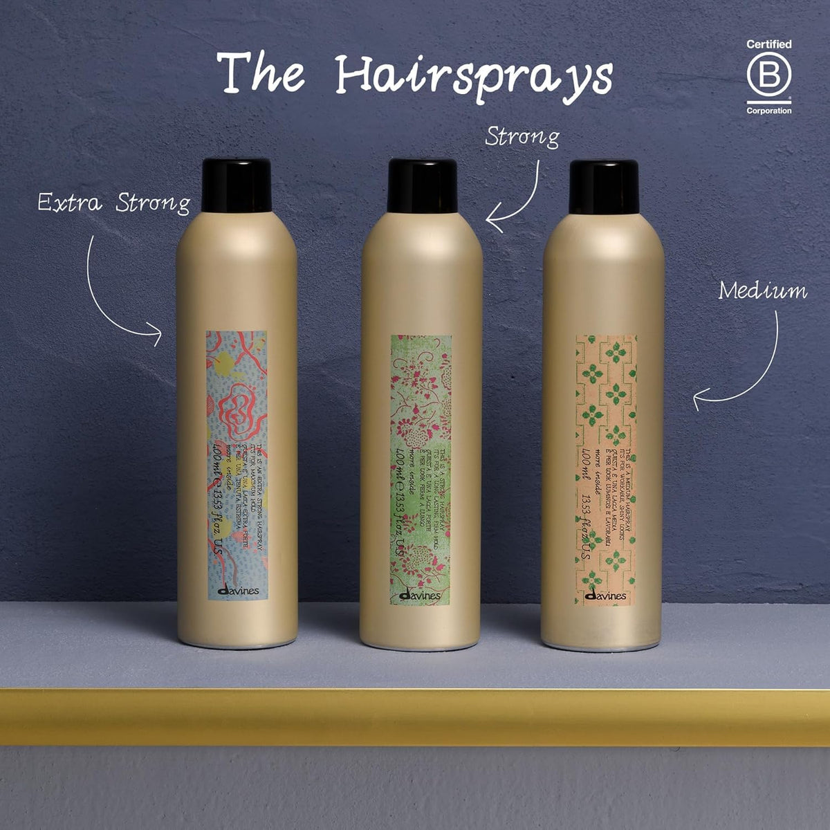Dark Slate Gray Davines This Is A Medium Hair Spray