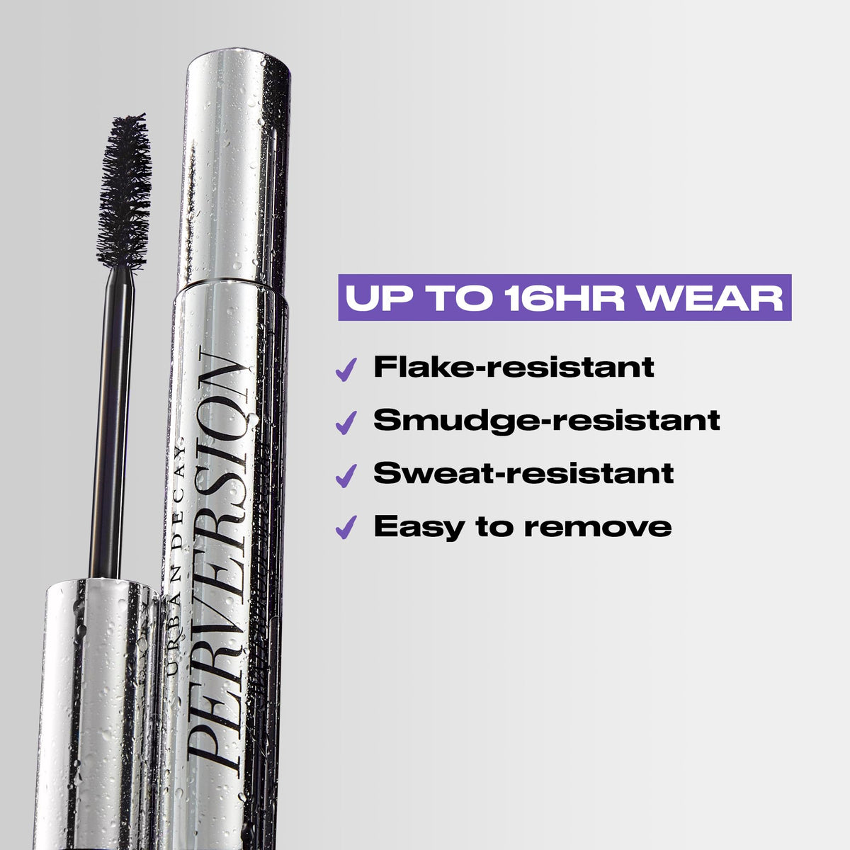 Lavender Urban Decay Perversion Waterproof Mascara - Lash Volume + Length