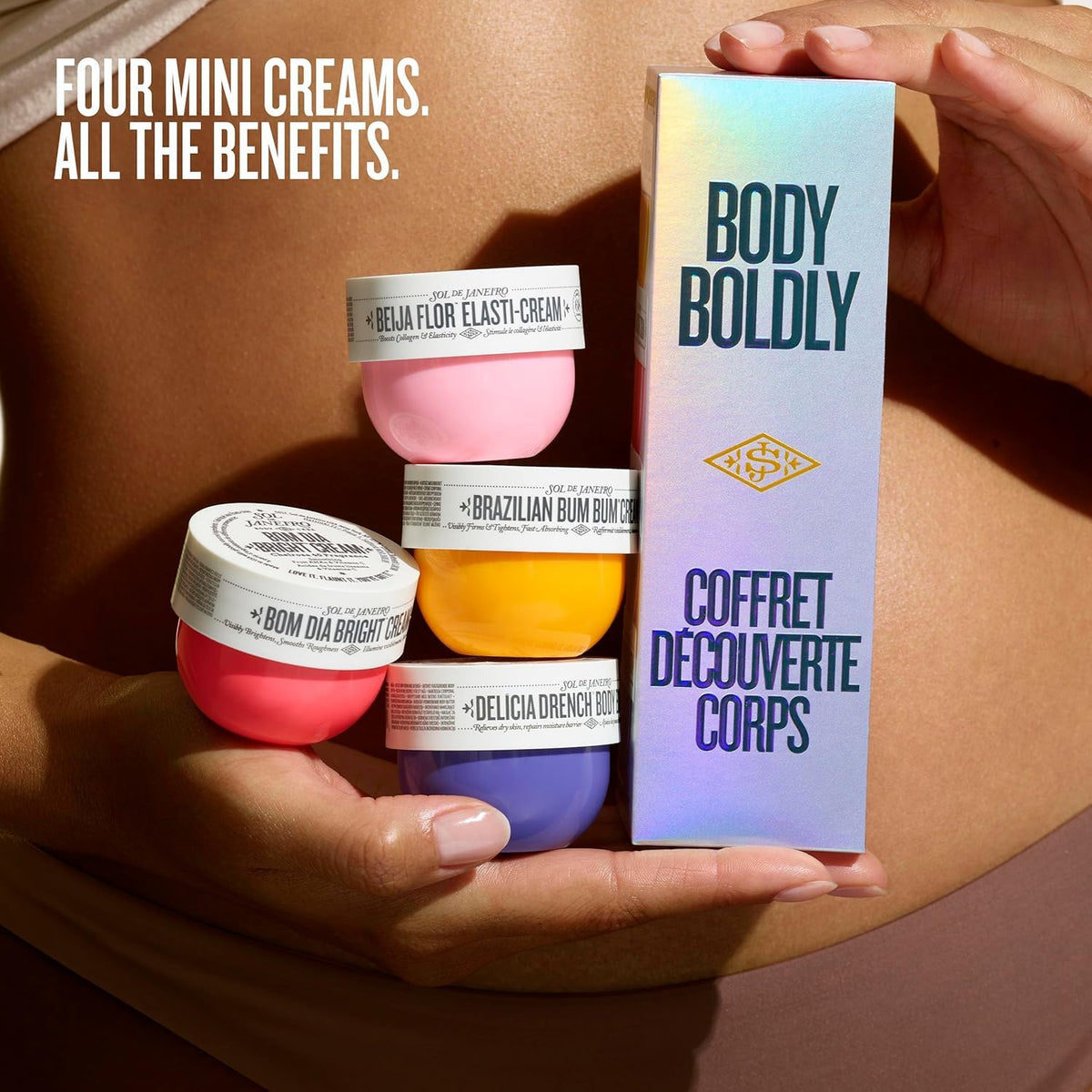 Black Sol de Janeiro Body Boldly Body Cream Discovery Set - Amazon Exclusive