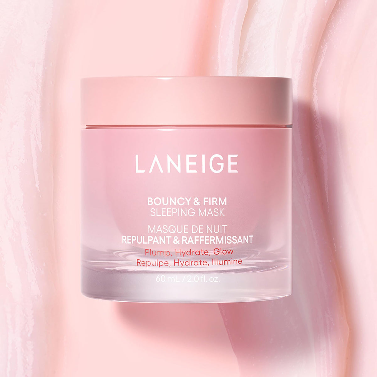 Misty Rose LANEIGE Bouncy & Firm Sleeping Mask | Korean Overnight Face Mask