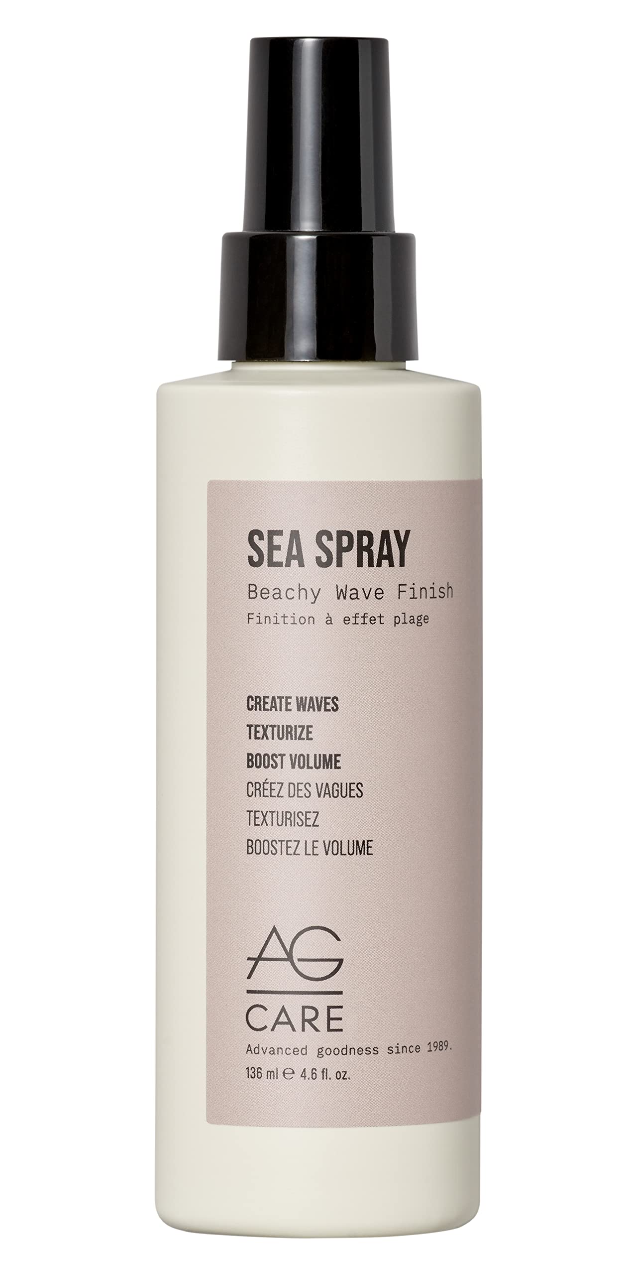 White Smoke Sea Spray Beachy Wave Finish by AG Hair Cosmetics for Unisex - 4.6 oz Hair Spray
