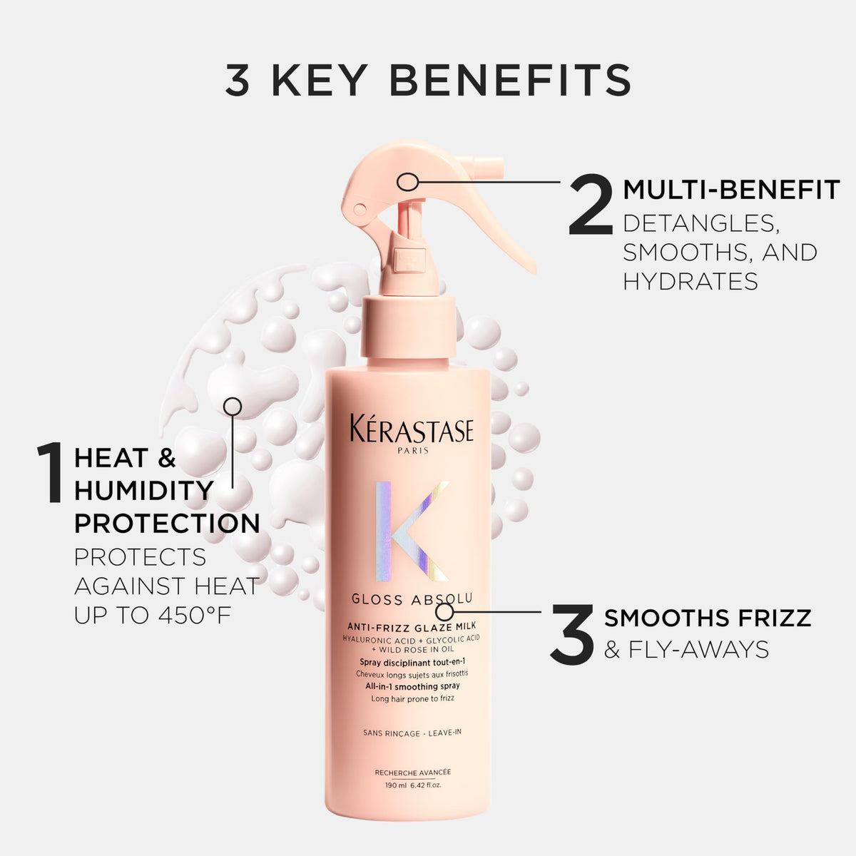Lavender Kerastase Gloss Absolu Trial Kit – For Anti-Frizz & High Shine