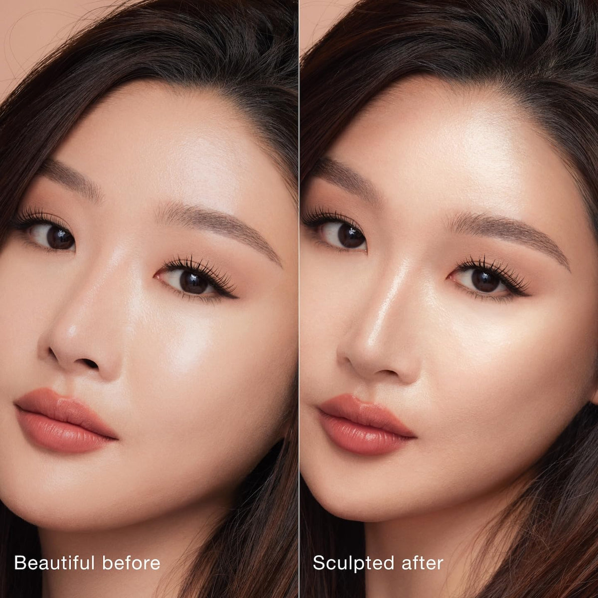 Tan Charlotte Tilbury Hollywood Liquid Contour Wand - Easy-to-Use Contour Stick & Liquid Bronzer for Sculpting & Shaping - Leaves a Natural-Looking Sculpted Finish