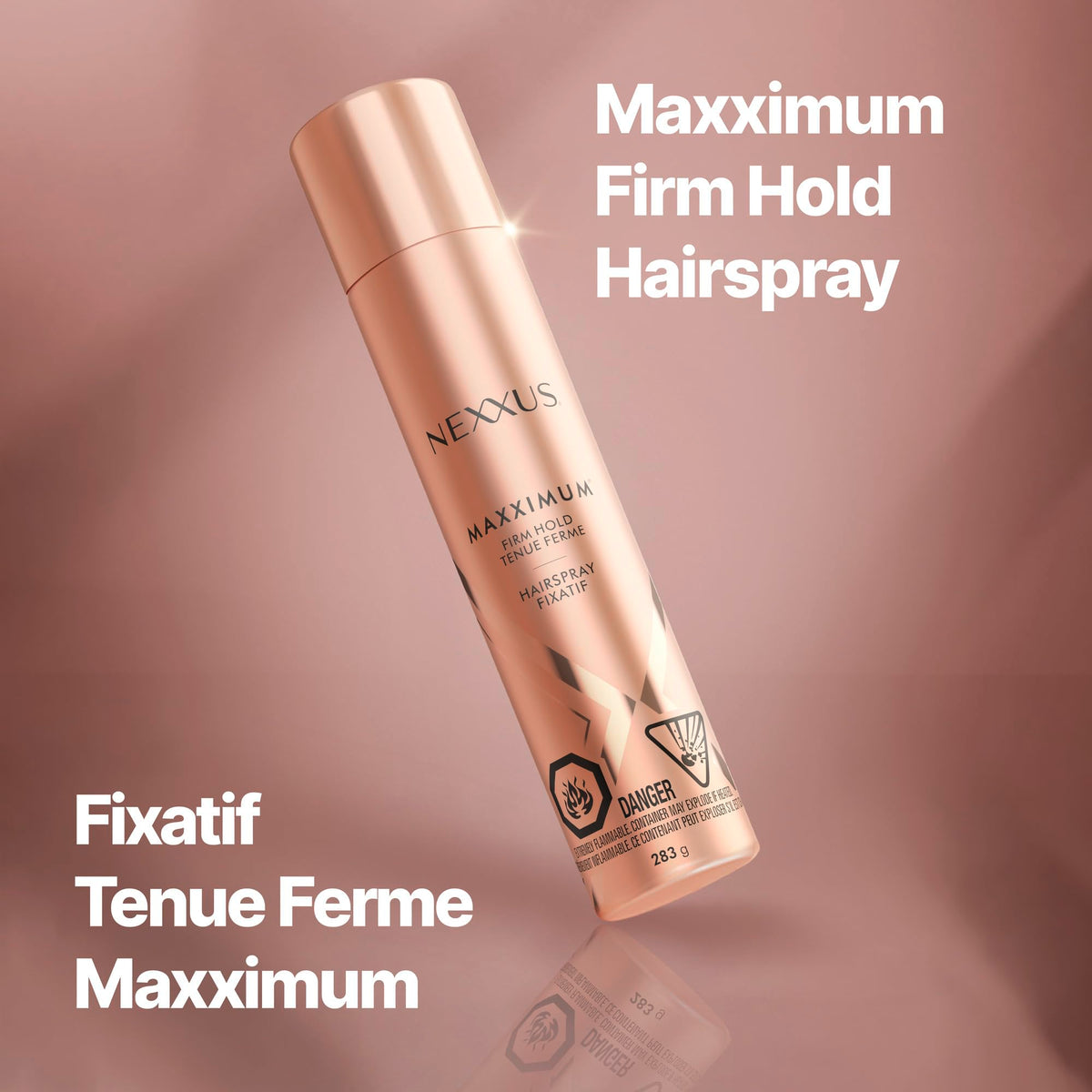 Rosy Brown Nexxus Maxximum Super Hold Styling & Finishing Mist 283g