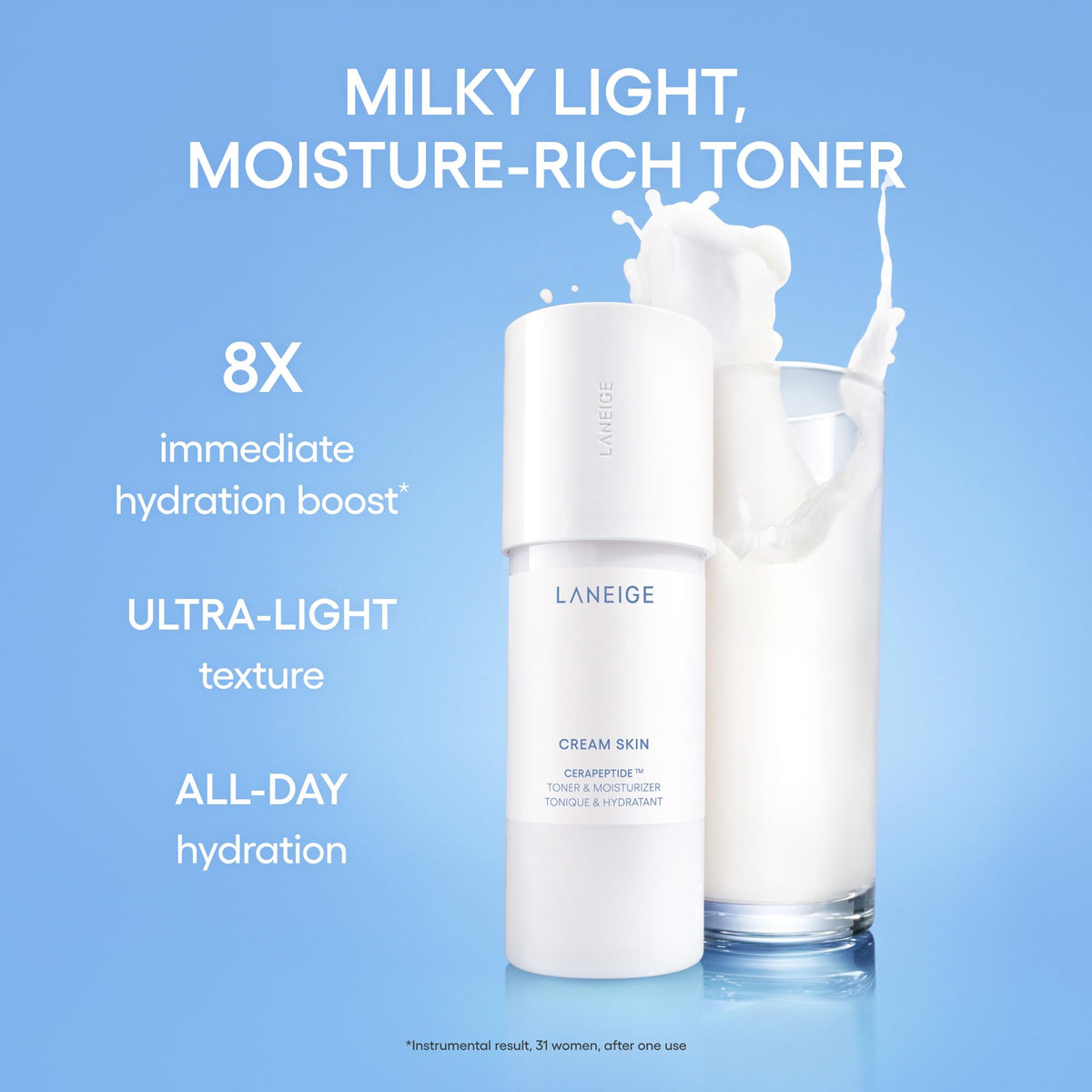 Sky Blue LANEIGE Daily Hydration Essential Set
