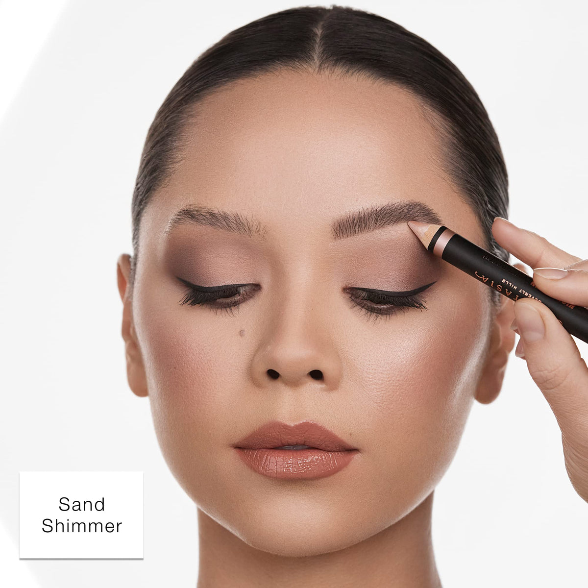 White Smoke Anastasia Beverly Hills - Highlighting Duo Matte & Shimmer Arch Lift Pencil
