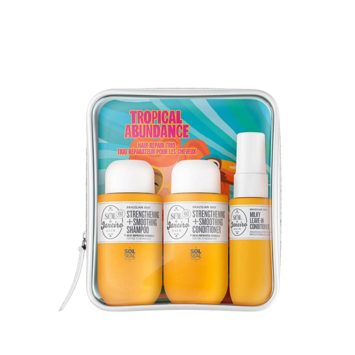 White Smoke Sol de Janeiro Tropical Abundance Hair Repair Trio Jet Set