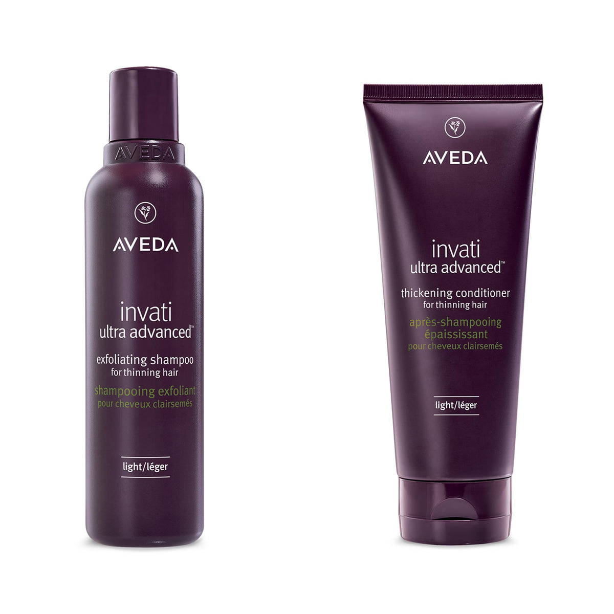 White Smoke AVEDA Invati Ultra Advanced Exfoliating Shampoo Light | Step 1 of 4 | Reduces Hair Loss by 77% | for Fine to Medium Thinning Hair Types | Normal to Oily Scalp | 95% Naturally Derived*, 33.8 Fl Oz