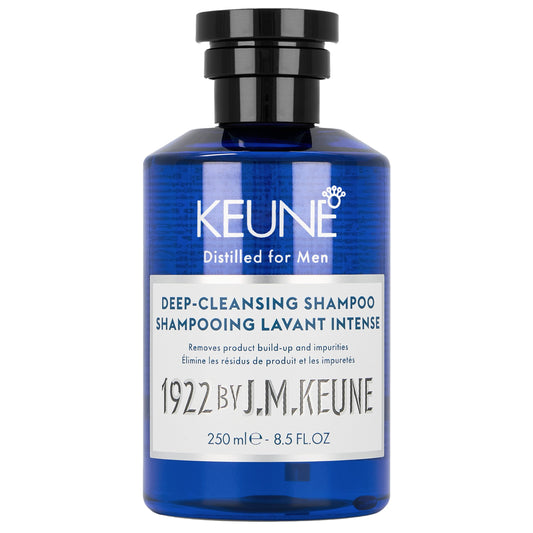 White Smoke 1922 by J.M. Keune Deep Cleansing Shampoo, Clarifying & Strengthening Cleanser for Men, 8.5 Fl Oz