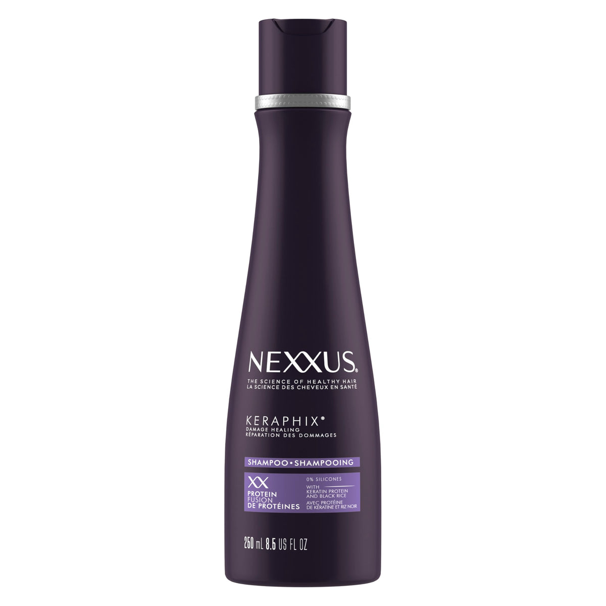 White Smoke Nexxus KERAPHIX Shampoo for Damage Repair for Damaged Hair Powered by KRT Keratin Resistance Therapy with Liquid Crystal Amino Acids 8.5 oz