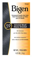 White Smoke #59 Oriental Black Bigen Permanent Powder - 3 Pack