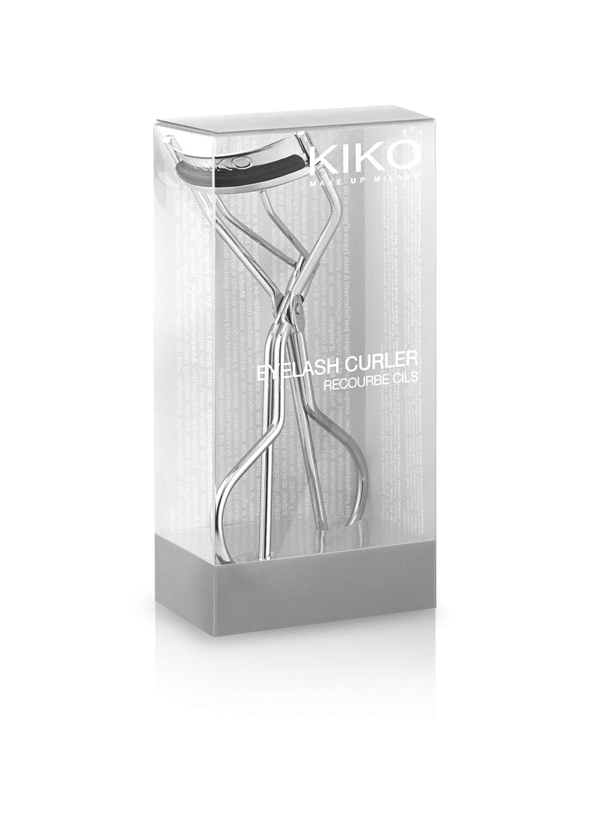 Gray KIKO Milano Eyelash Curler, Professional Steel Eye Lash Tool