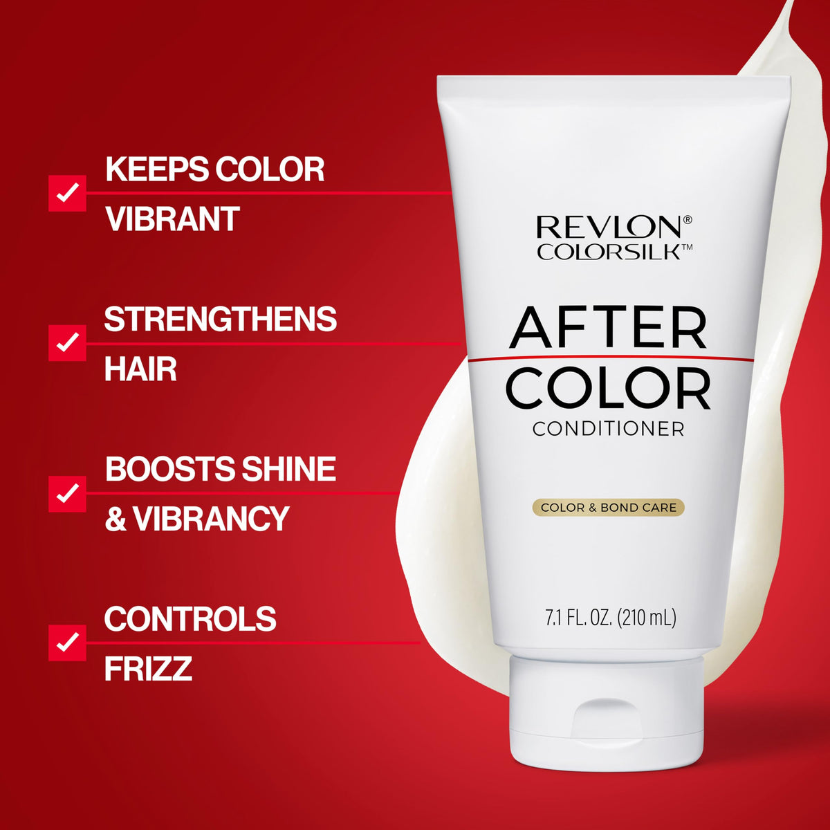 Dark Red Revlon ColorSilk Bond Repair Hair Color + Conditioner Bundle, 30 Dark Brown