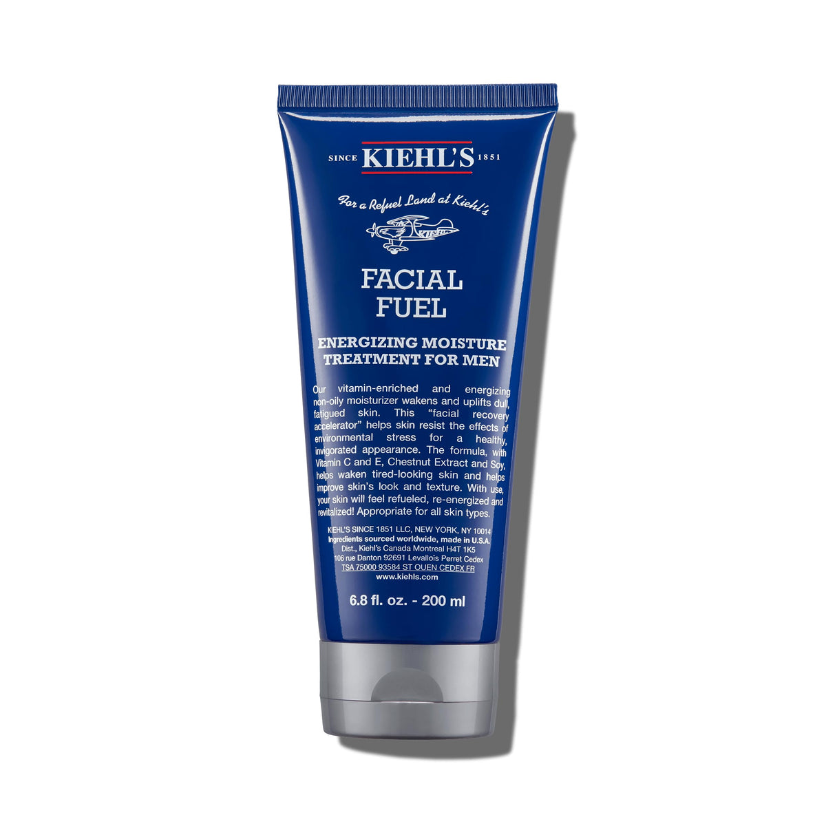 White Smoke Kiehl's - Facial Fuel Men's Energizing Moisturizer