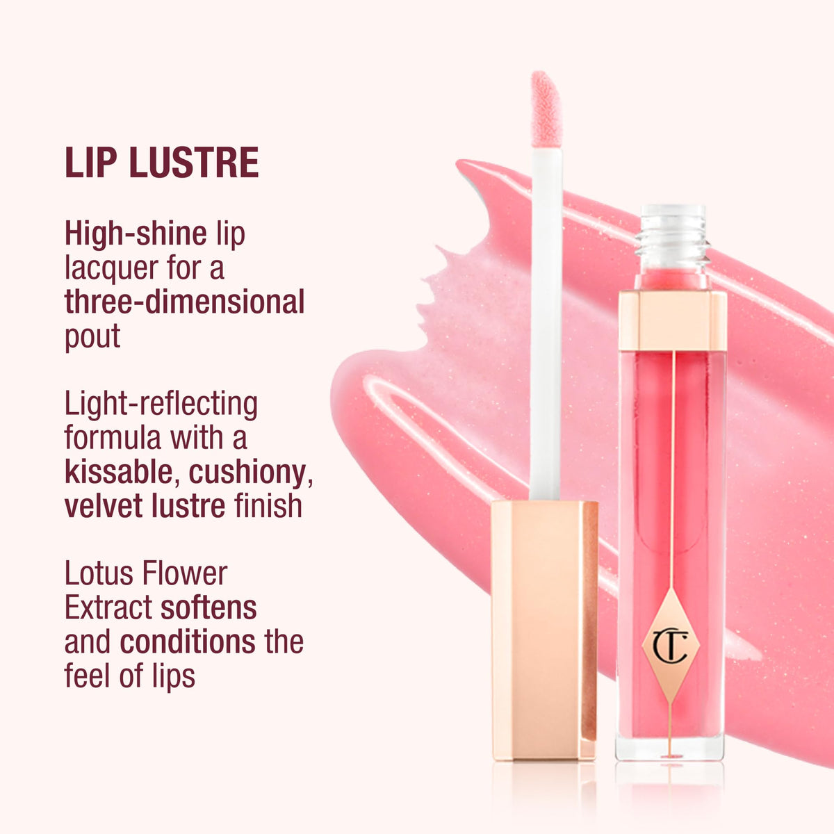 White Smoke Charlotte Tilbury Icon Baby Lip Duo Kit - Mini Lipstick & Full Size Gloss