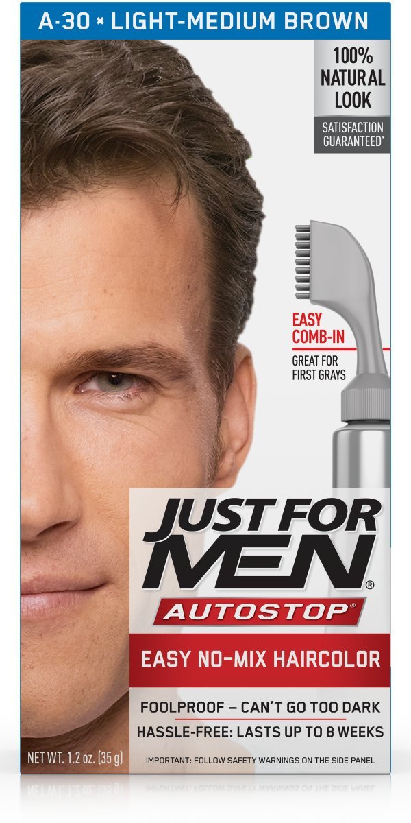 Lavender Just for Men AutoStop Hair Color, Light Medium Brown