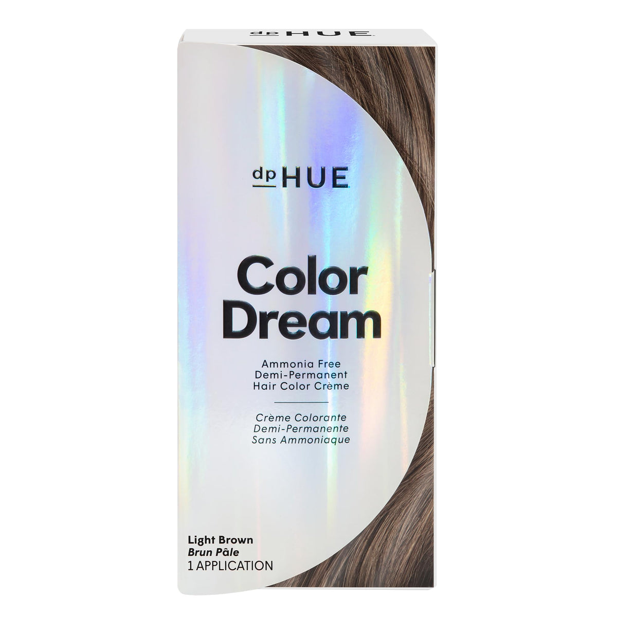 Light Gray dpHUE Color Dream, Light Brown - Ammonia-Free, Demi-Permanent Hair Color - Lasts 16 Washes - Boosts Shine - Paraben & Sulfate Free, Leaping Bunny Certified