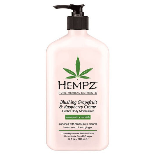 White Smoke Hempz Limited Edition Blushing Grapefruit & Raspberry Moisturizer